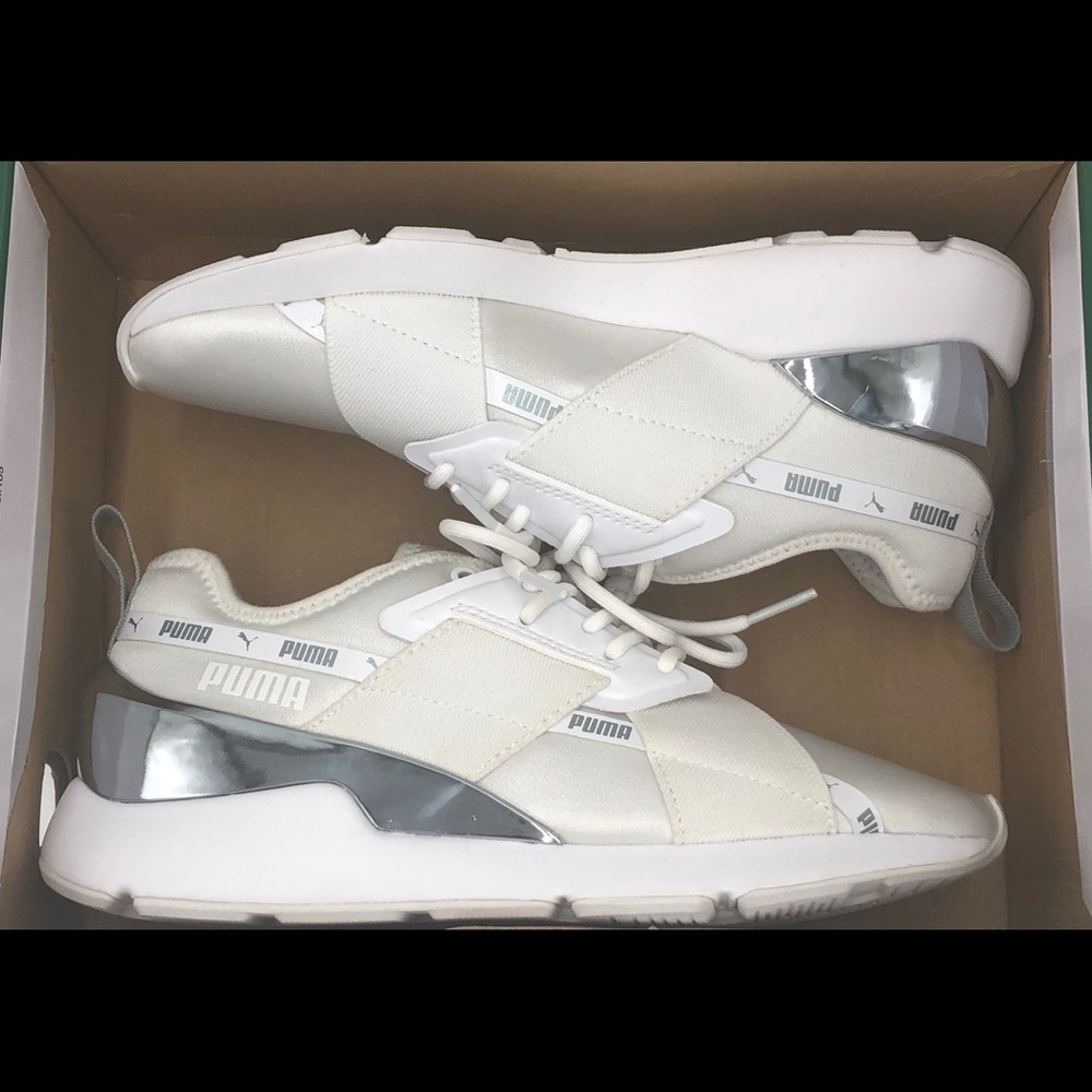 Wmns Muse X-2 Metallic - Puma White
